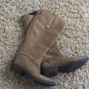 Sam Edelman Wide Calf Leather Riding Boot